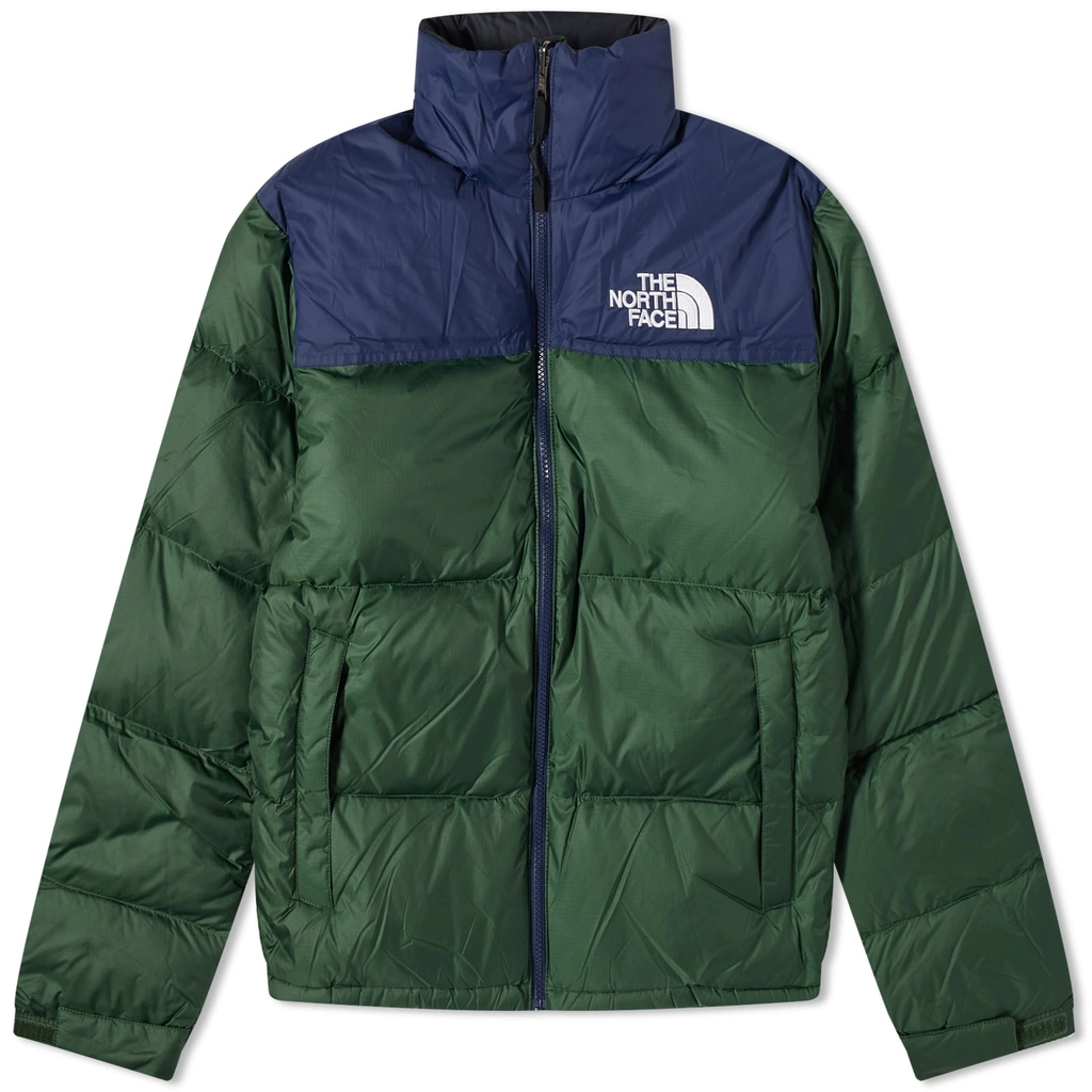 The North Face Men's 1996 Retro Nuptse Jacket Pine Needle/Summit Navy